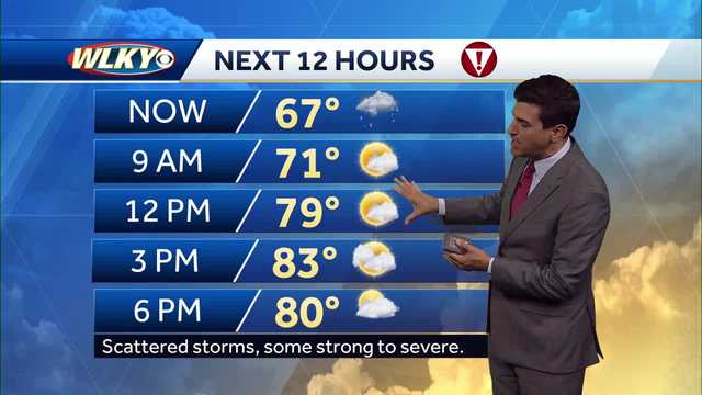 Severe storms possible Wednesday