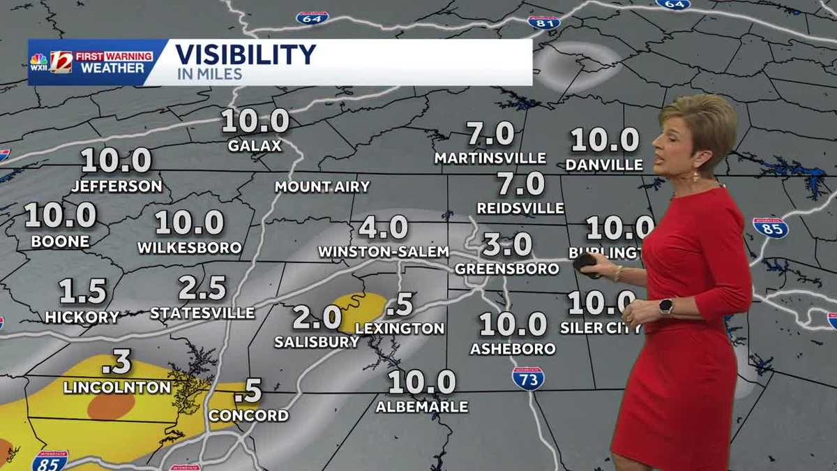 Fog and clouds Tuesday, warming trend this week