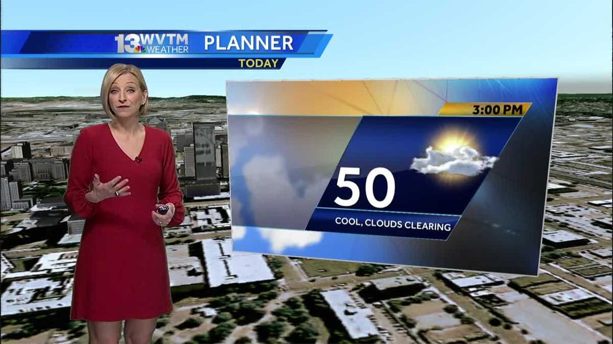 Chilly today but warming this weekend