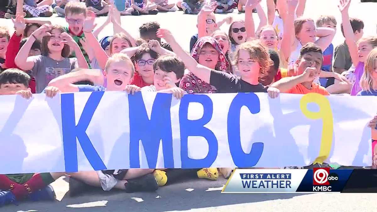 KMBC Weather School Day: Mill Creek Elementary in Lenexa