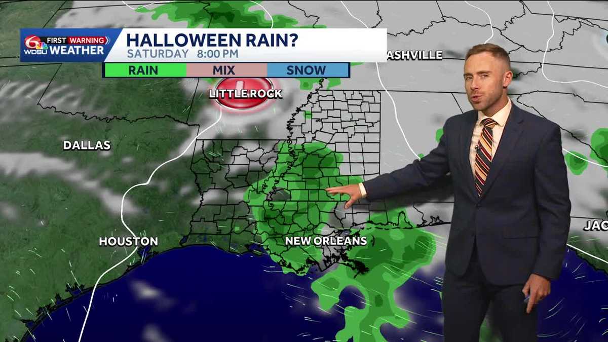 Halloween Rain Could End Our Weeks-Long Dry Spell - WDSU