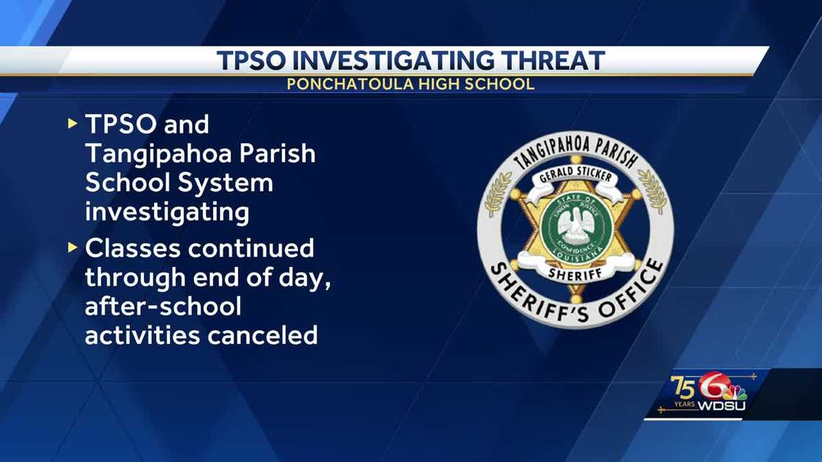 Incident at Ponchatoula High School triggers police intervention