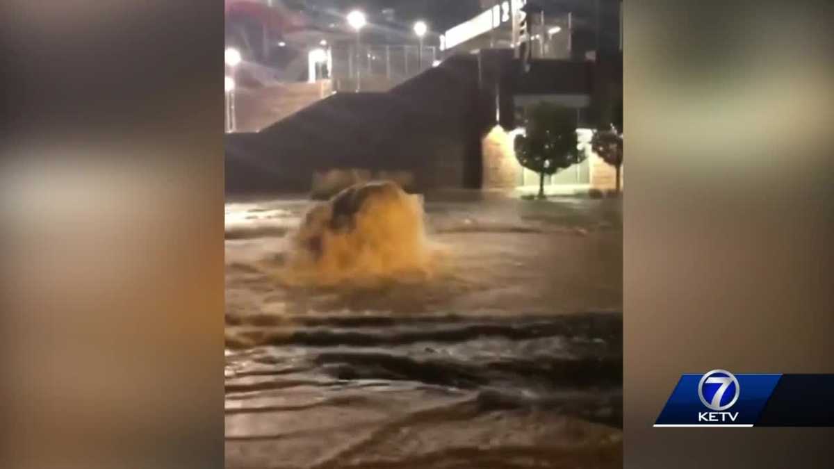 Saturday storms cause flooding, power outages in Omaha metro