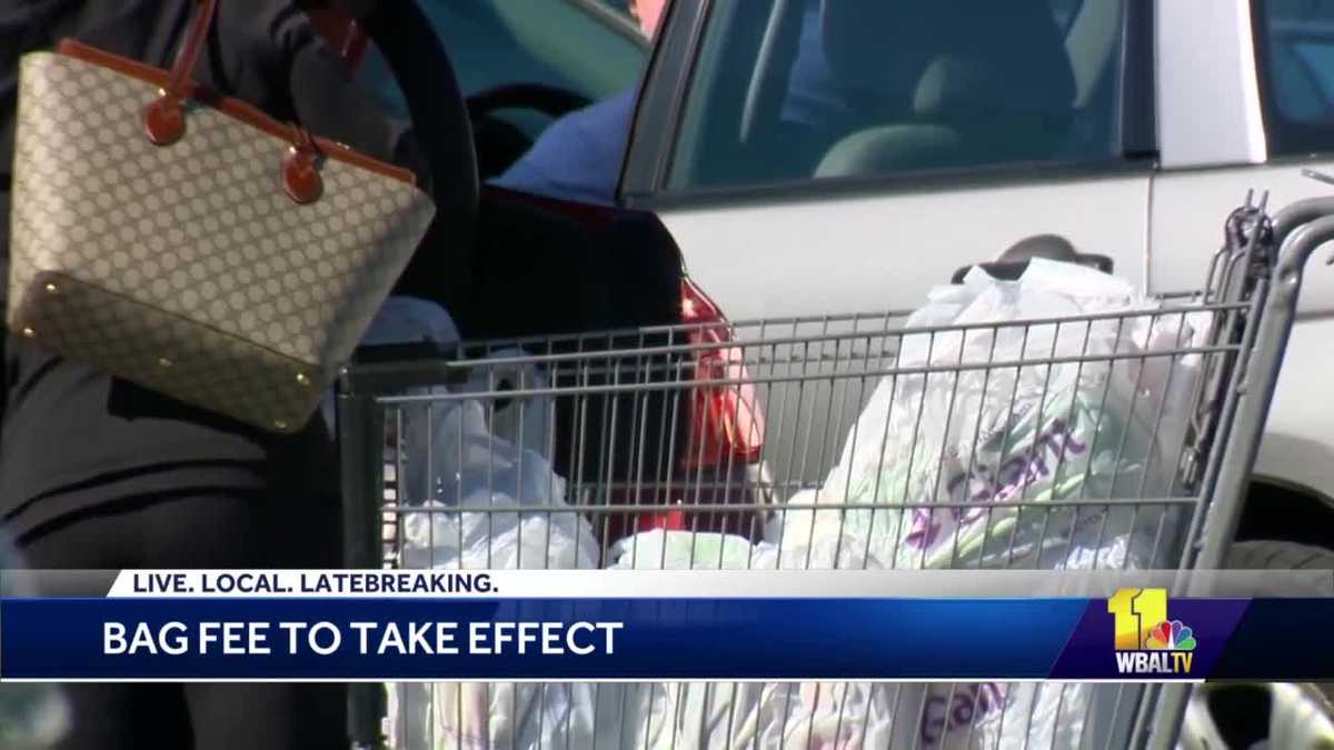 Mixed reaction from residents on plastic bag fee in Howard County