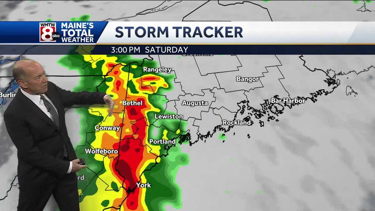 Clouds and showers increase as the weekend arrives
