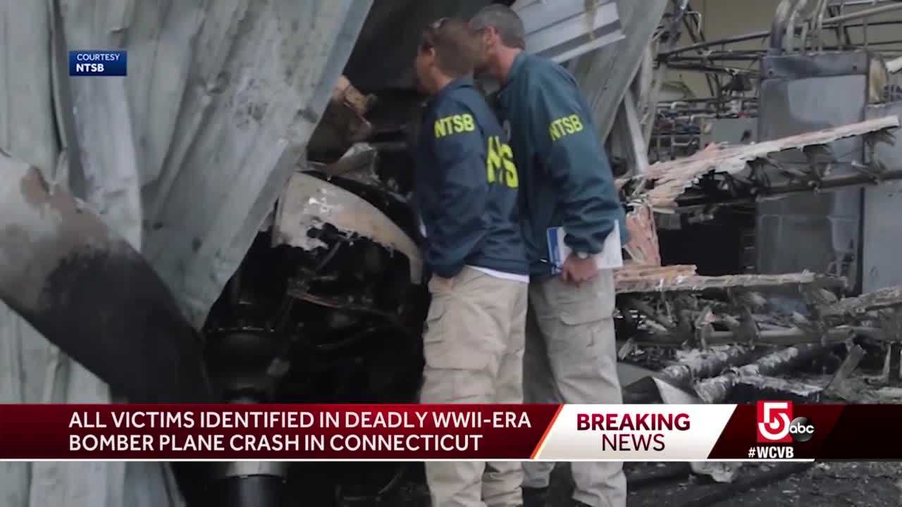 2 Pilots Among 7 Killed In B-17 Crash In Connecticut