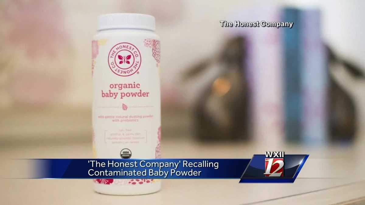 Recall on Organic Baby Powder