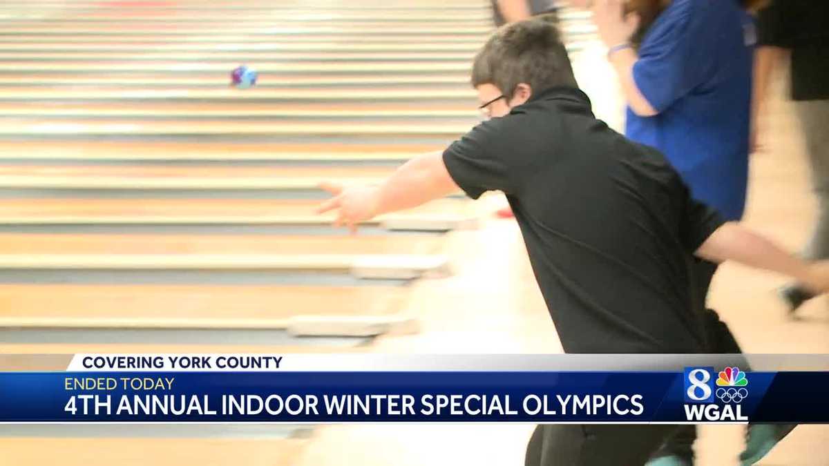 Athletes competed in day 2 of the York Winter Special Olympics