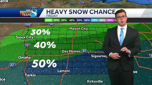 Iowa weather: Light snow chances today with another big storm approaching - Vimarsana News