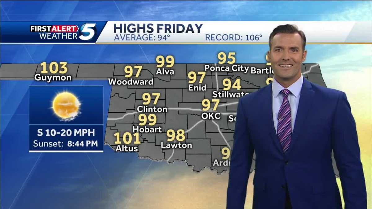 FORECAST: Sunny, hot and humid today