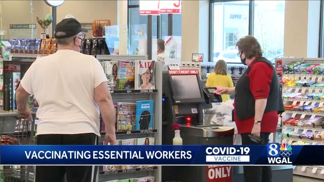 Pa. makes push to vaccinate grocery store workers - Vimarsana News