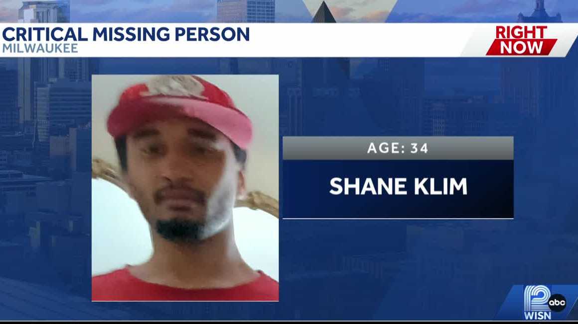 Milwaukee police search for critically missing 34-year-old man