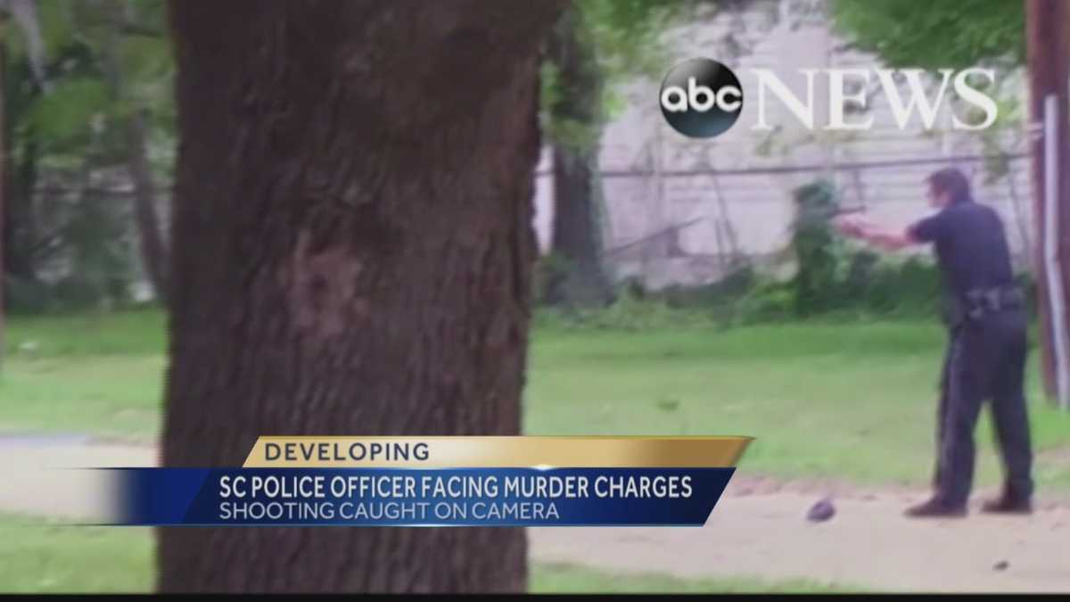 CAUGHT ON CAM: South Carolina police officer facing murder charges ...
