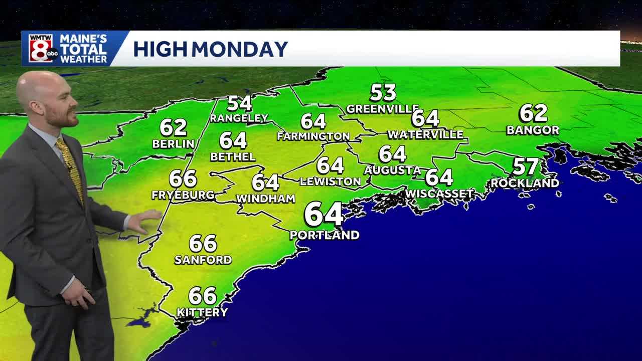 Nice weather to begin the week