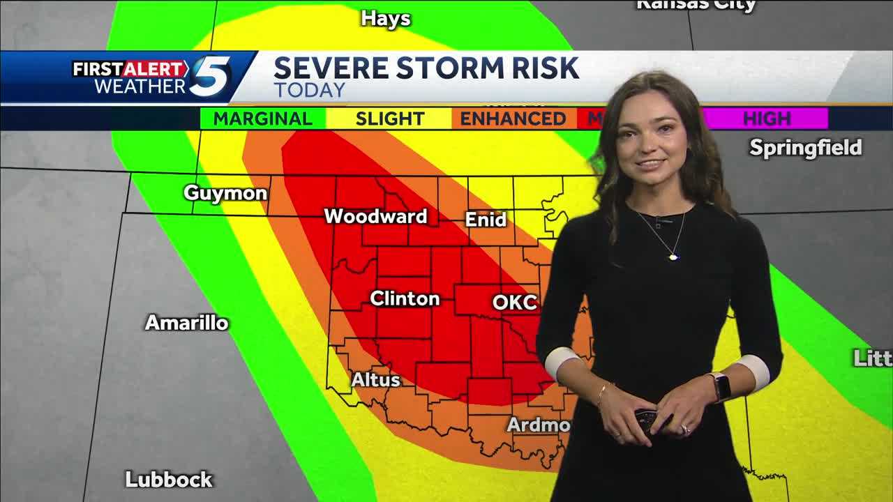 FORECAST: Severe Storms Later Today