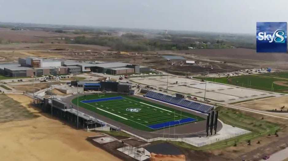 New Waukee high school nearly complete