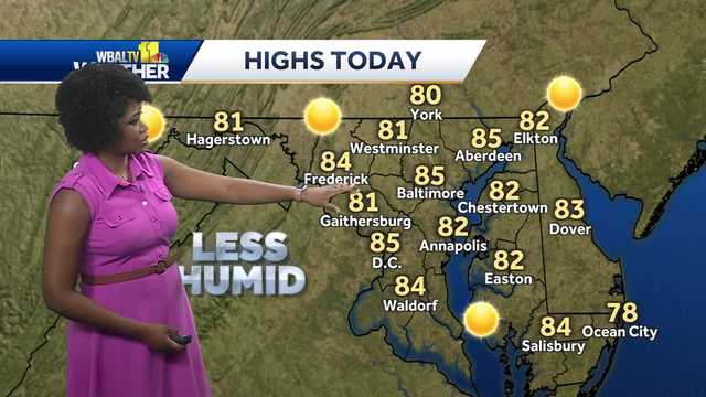 Amazing weather to start Father's Day weekend in Maryland