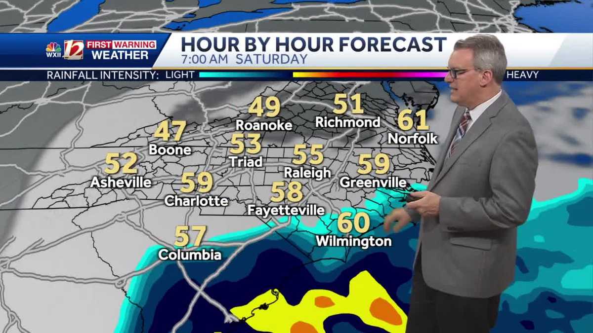 WATCH: Nice days continue, showers return this weekend