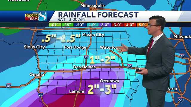 Iowa weather: Showers and storm chances persist for Des Moines - Vimarsana News