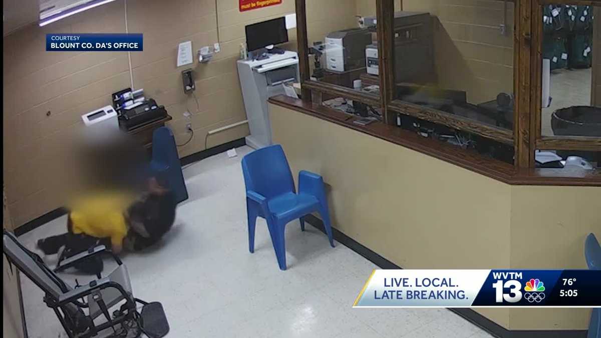 Intense video shows former Blount County deputy assaulting inmate