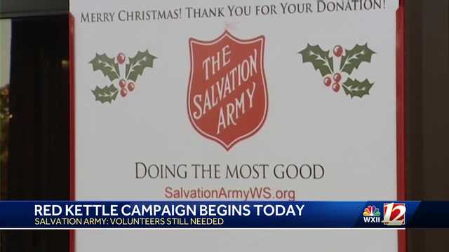 North Carolina Salvation Army kicks off 2023 Red Kettle Campaign in Winston-Salem - Vimarsana News