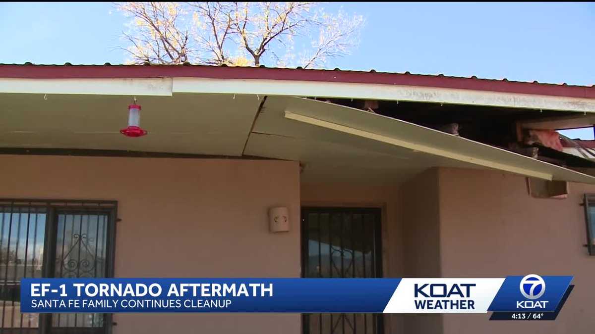 Tornado with 110 mph winds causes severe damage in Santa Fe