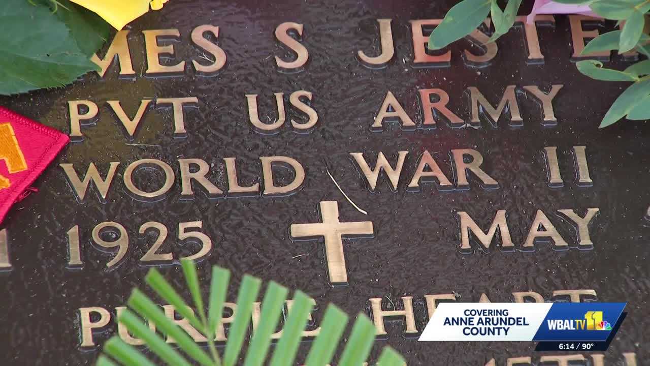 Ceremony honors Maryland WWII soldier with new headstone