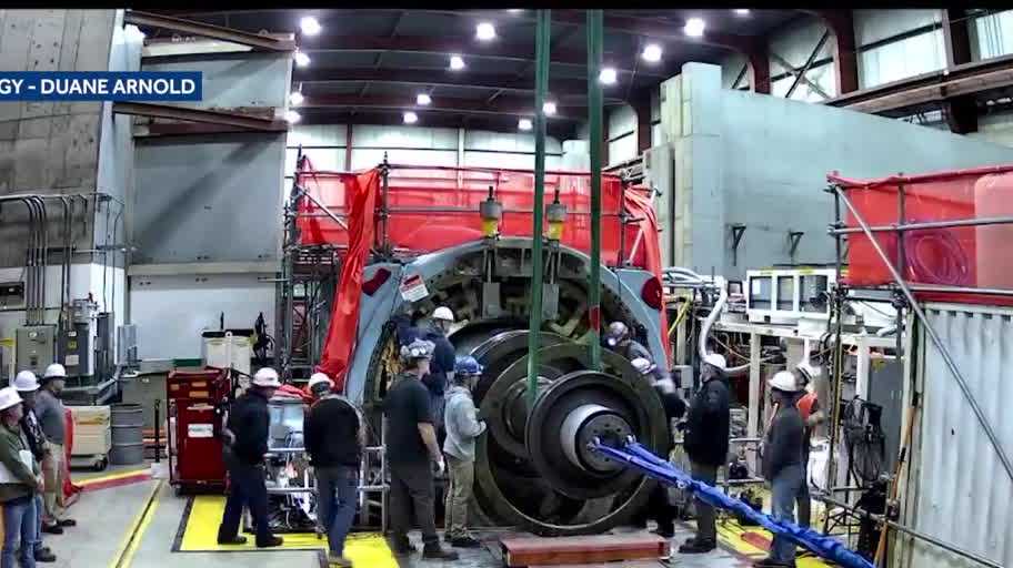 Duane Arnold Energy Center reaches milestone in nuclear facility restart