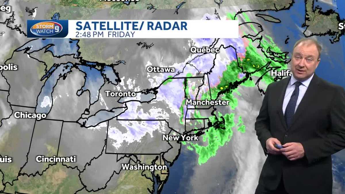 Video: Snow continues Friday night, colder temps this weekend