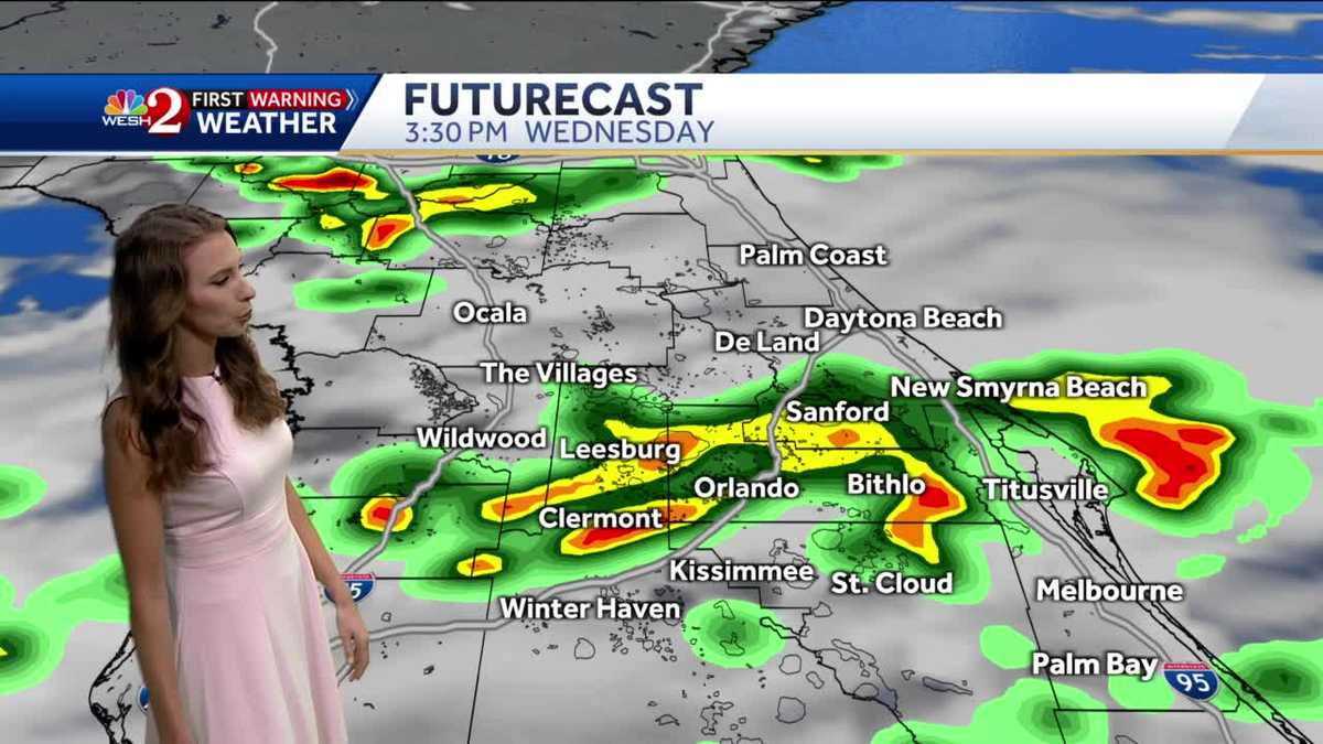 Scattered storms for your afternoon