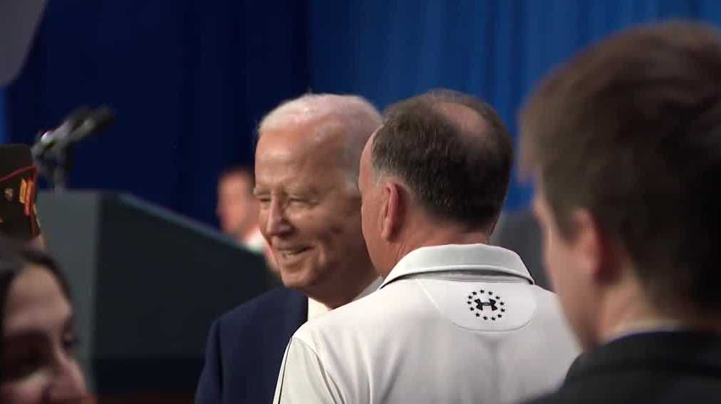 Veterans at Biden speech in NH say they were helped by PACT Act - Vimarsana News