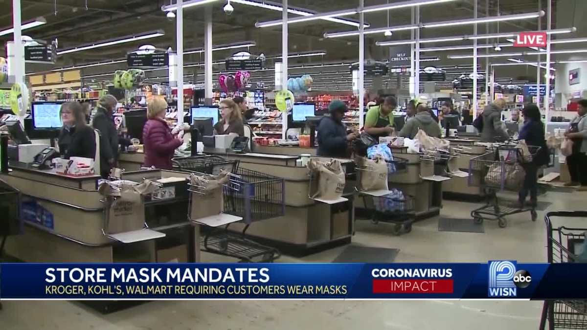 Coronavirus Customers will be required to wear masks at Walmart, Pick