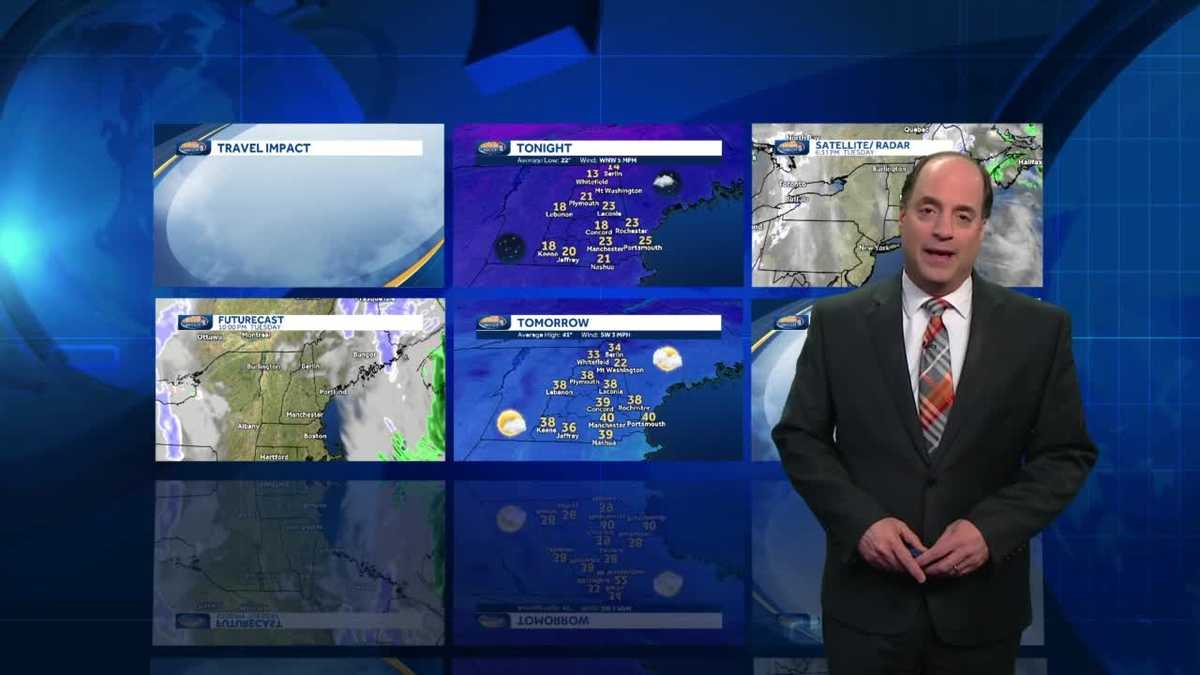 Watch: Cold air remains as snow moves out