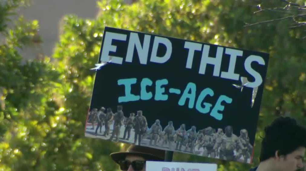 Several protests against ICE take place across Northern California