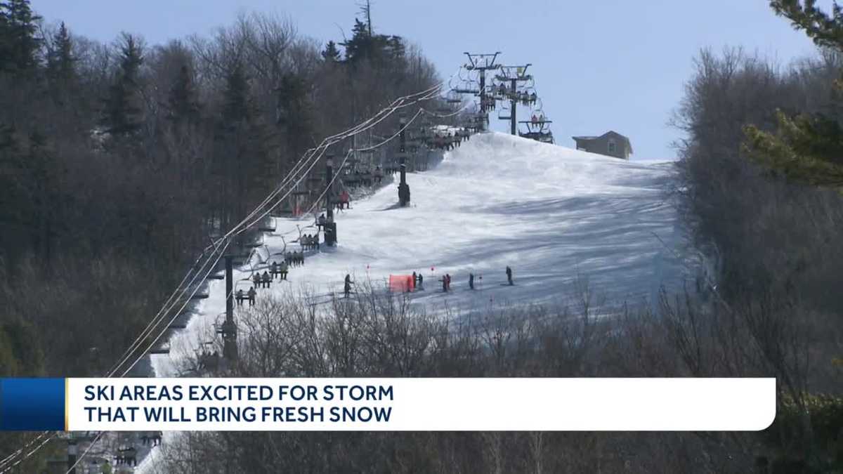 Ski areas excited for storm bringing fresh snow