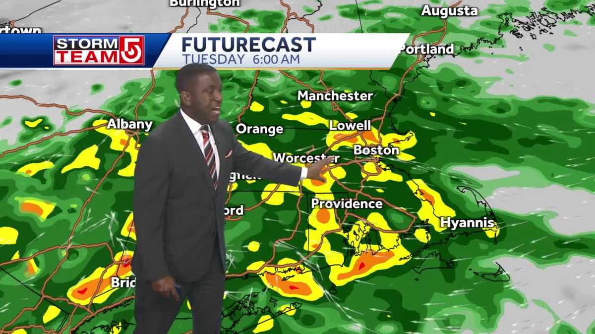 Video: Heavy rain to continue through Tuesday
