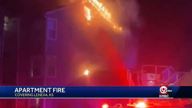 Huge Lenexa apartment fire displaces several families - Vimarsana News