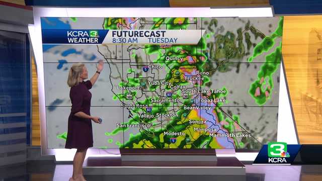 Northern California forecast: Timing the rest of Tuesday's rain and breezy conditions - Vimarsana News