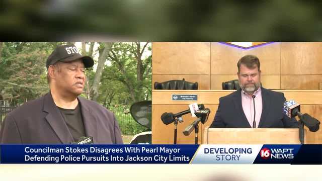 Councilman Stokes responds to Pearl mayor defending police pursuits into Jackson city limits - Vimarsana News