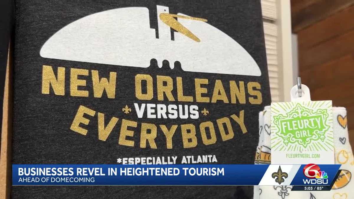 Saints-Falcons rivalry boosts New Orleans businesses and tourism