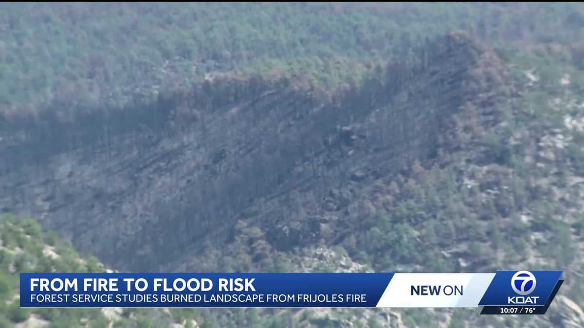Frijoles fire burn scar raises flooding concerns for nearby residents