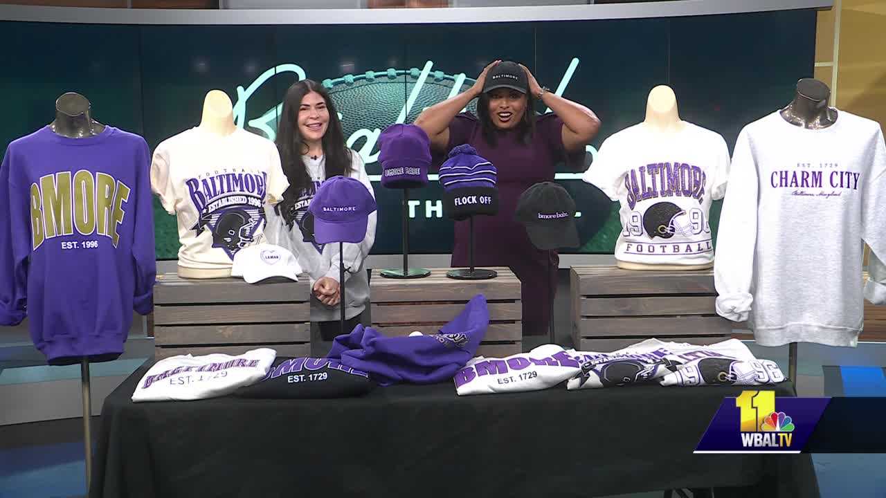 Brightside Boutique launches super cozy and fashionable Ravens gear