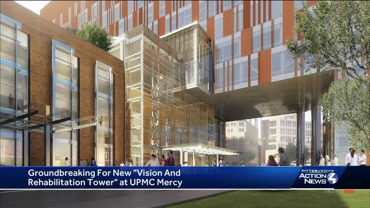 New UPMC Vision And Rehabilitation Tower Groundbreaking At UPMC Mercy ...