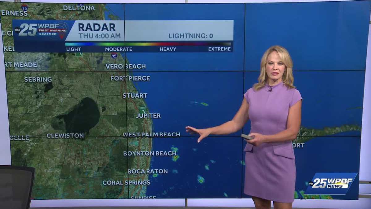 Humidity and Shower Chances Return to SFL