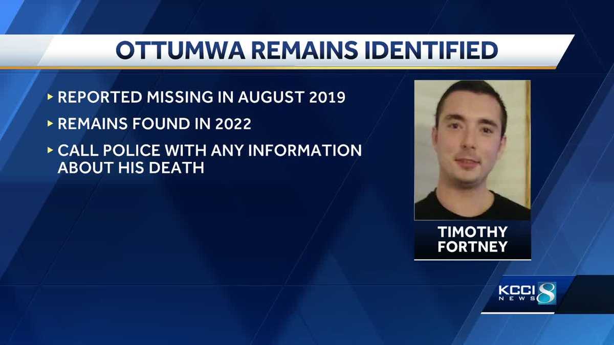 Authorities use DNA to identify remains of missing Iowa man Timothy ...