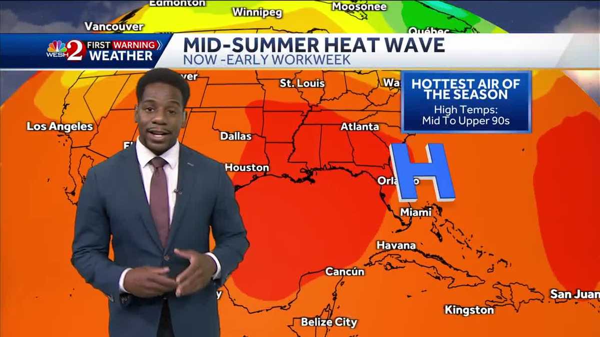 Another day of heat hits Central Florida