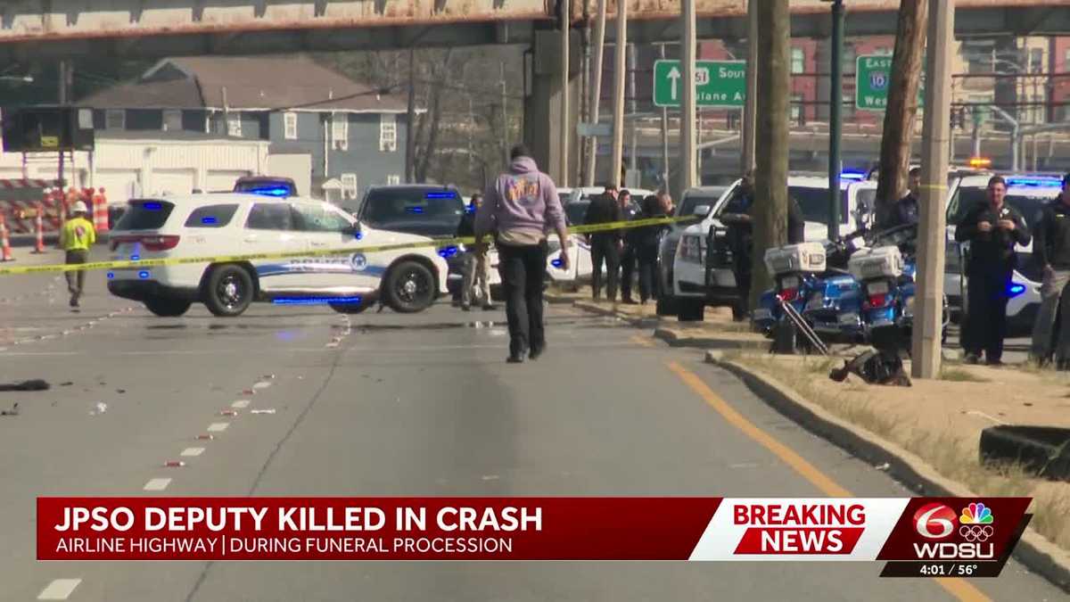 Jefferson Parish deputy killed in motorcycle crash in Hollygrove