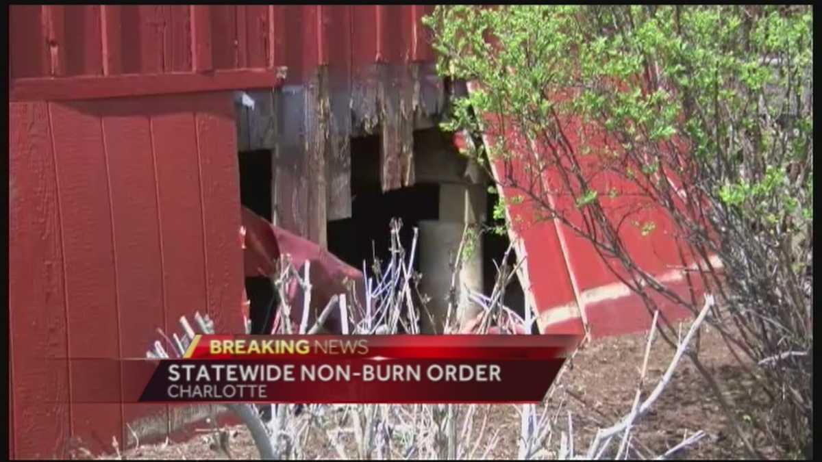 State issues first noburn order in a decade