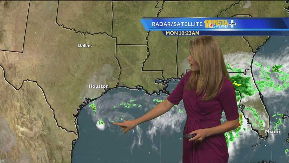 Ava checks tropics in weather forecast