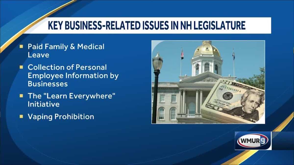 2020 NH Legislature A look at key businessrelated bills